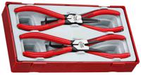 tt474-7 Teng Tools 4-Piece Circlip Plier Set, 210 mm Overall