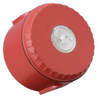 812023full-0260x Eaton Red Flashing Beacon, 9 → 60 V dc, Ceiling Mount, LED Bulb, IP33C, IP65