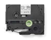 hse221e Brother Heat Shrink Tubing, Black on White 1.6 → 5.4mm Sleeve Dia. x 1.5m Length 3:1 Ratio, HSE Series