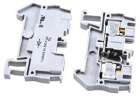 3212125 Phoenix Contact  PT 4-DIO 1N 5408/R-L Series Grey, 0.2 → 6mm², Single-Level, Push In Termination