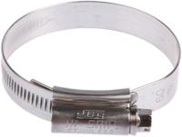 hgs60bp HI-GRIP Stainless Steel Slotted Hex Worm Drive, 13mm Band Width, 45 → 60mm ID