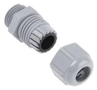 53111010 Lapp SKINTOP Series Grey Polyamide Cable Gland, M16 Thread, 4mm min., 10mm max., IP66, IP68, IP69K