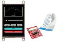 gen4-ulcd-35dct-clb 4D Systems gen4-uLCD-35DCT-CLB TFT LCD Colour Display / Touch Screen, 3.5in, 320 x 480pixels