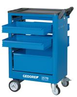 9018140 Gedore 6 Drawer ABS Wheeled Tool Chest