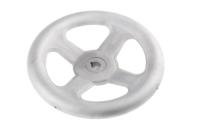 237-255 RS PRO Silver Stainless Steel Hand Wheel, 200mm diameter