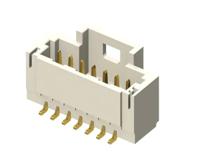 t1m-02-gf-dh Samtec T1M Series Vertical Surface PCB Header, 4 Contact(s), 1 mm Pitch, 2 Row, Shrouded