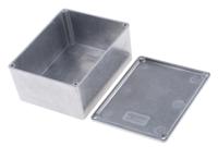 1590wc Hammond 1590 Series Natural Die Cast Aluminium Enclosure, IP65, Natural Lid, 119.5 x 94 x 56.5mm