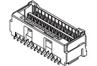 503154-1090 Molex CLIK-Mate Series Straight Surface Mount PCB Socket, 10-Contact, 2-Row, 1.5mm Pitch, Crimp Termination