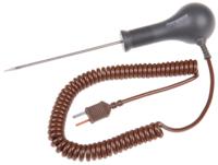 342-8849 RS PRO T Needle Temperature Probe, 115mm Length, 3.3mm Diameter, +400 °C Max