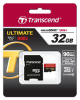 ts32gusdhc10u1 Transcend 32 GB MicroSDHC Micro SD Card, Class 10, UHS-1 U1