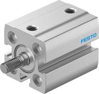 adn-s-12-10-a-p-a Festo Pneumatic Compact Cylinder - 8091424 12 mm Bore, 10 mm ADN-S-12-10-A-P-A Series, Double Acting Acting