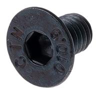 281-495 RS PRO Black, Self-Colour Steel Hex Socket Countersunk Screw, DIN 7991, M6 x 10mm