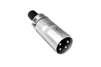 ep-5-12 Amphenol Industrial EP-5-12 Cable Mount Loudspeaker Connector Plug, 5 Way, 20A, Solder Termination