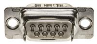 de09p064htxlf Amphenol Communications Solutions 9 Way Panel Mount D-sub Connector Plug, 2.74mm Pitch