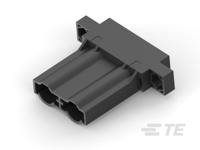 1-2352216-2 TE Connectivity, Dynamic 8000 Male Connector Housing, 24.4mm Pitch, 2 Way, 1 Row