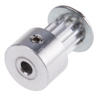 p12mxl025fb RS PRO Timing Belt Pulley, Aluminium, Zinc Plated Steel 6.4mm Belt Width x 2mm Pitch, 12 Tooth