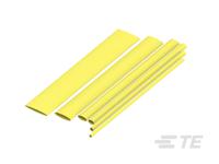 rnf-100-14-4-stk TE Connectivity Heat Shrink Tubing, Yellow 6.4mm Sleeve Dia. x 1.2m Length 8.40 Ratio, RNF-100 Series