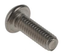 621-2647 RS PRO Plain Button Stainless Steel Tamper Proof Security Screw, M4 x 12mm