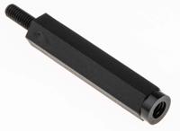 102-6558 Essentra Standoff, M3 Thread, 30mm Body, Nylon, Male/Female