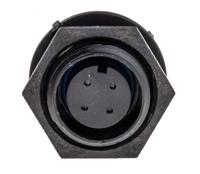px041304s Bulgin Circular Connector, 4 Contacts, Rear, Miniature Connector, Socket, Female, IP68, Buccaneer 400 Series