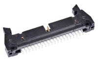 n3432-6202rb 3M 3000 Series Straight Through Hole PCB Header, 40 Contact(s), 2.54 mm Pitch, 2 Row, Shrouded