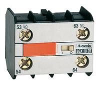11bgx1022 Lovato Auxiliary Contact, 4 Contact, 2NC + 2NO, DIN Rail Mount BG