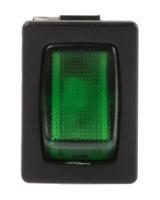 419-788 RS PRO Illuminated SPST, On-Off Rocker Switch Panel Mount