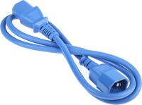 137-3339 RS PRO Straight IEC C13 Socket to Straight IEC C14 Plug Power Cord, 1m