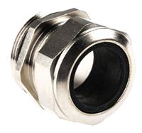 a100029 SES Sterling A1 Series Metallic Nickel Plated Brass Cable Gland, PG29 Thread, 19mm min., 27.5mm max., IP68