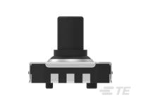 2434804-1 TE Connectivity Black Cap Tactile Switch, Single Pole Five Throw 50mA 3mm Surface Mount