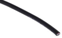268-100-000 Van Damme 2 Core Microphone Cable Screened, 3.6mm od, 100m, Black