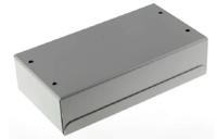 266-4951 RS PRO Grey Cold Rolled Steel Instrument Case, 185 x 100 x 45mm