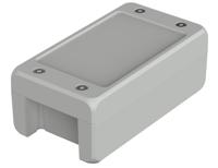 00163125 Bopla Bocube Alu Series Light Grey Aluminium General Purpose Enclosure, IP66, IP68, IP69, IK09, Light Grey Lid, 159 x