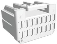 917981-1 TE Connectivity, Multilock Hybrid Automotive Connector Plug 16 Way