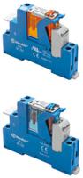 4c0291100050spa Finder 4C Series Interface Relay, DIN Rail Mount, 110V dc Coil, DPDT, 2-Pole