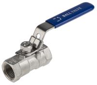 499-2795 RS PRO Stainless Steel Reduced Bore, 2 Way, Ball Valve, Threaded, BSP 1/2in, 68bar Operating Pressure