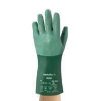8354080 Ansell AlphaTec Green Neoprene Work Gloves, Size 8, Neoprene Coating