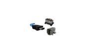 nd9acc2a0a Amphenol Communications SolutionsIX Series, 1m Cat6a, Blue ix Industrial to RJ45, Terminated