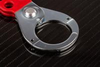 489-147 RS PRO Red 6-Lock Steel Hasp Lockout, 38mm Shackle, 38mm Attachment