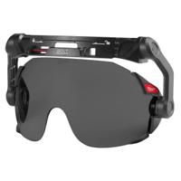 4932479947 Milwaukee BOLT Visor, Scratch Resistant Anti-Mist Safety Goggles with Black Lenses