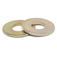 245-2800 RS PRO Steel Plain Washers, 3/8in