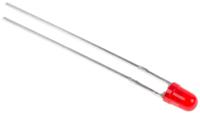 l-7104srd-j4 Kingbright2.1 V Red LED 3mm Through Hole, L-7104SRD-J4