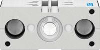 dfm-20-25-p-a-gf Festo Pneumatic Guided Cylinder - 170841, 20mm Bore, 25mm Stroke, DFM Series, Double Acting