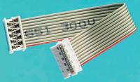 92315-1210 Molex Picoflex Series Flat Ribbon Cable, 12-Way, 1.27mm Pitch, 100mm Length, Picoflex IDC to Picoflex IDC