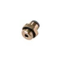 6901-04-13 Legris LF6900 LIQUIfit Series Push-in Fitting, G 1/4 Male to Push In 4 mm, Threaded-to-Tube Connection Style