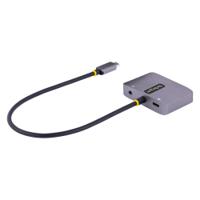 122-usbc-hdmi-4k-vga StarTech.com USB C to HDMI, VGA Adapter, USB C, 1 Supported Display(s) - 4K @ 60Hz
