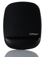 b-ergo-mouse-pad StarTech.com Black Thermoplastic Polyurethane Mouse Pad & Wrist Rest 6.7x7.1x0.8in 0.8in Height