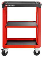 rolluc3sm3pf Facom 3 Shelf PP Trolley Trolley, 560 x 460mm