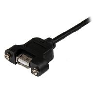 usbpnlafam1 StarTech.com USB 2.0, Male USB A to Female USB A, 480Mbps, 300mm