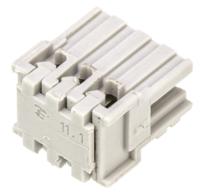 3-829868-3 TE Connectivity AMP DUOPLUG Series Female Edge Connector, PCB Mount, 3-Contacts, 2.5mm Pitch, 1-Row, Solder Termination